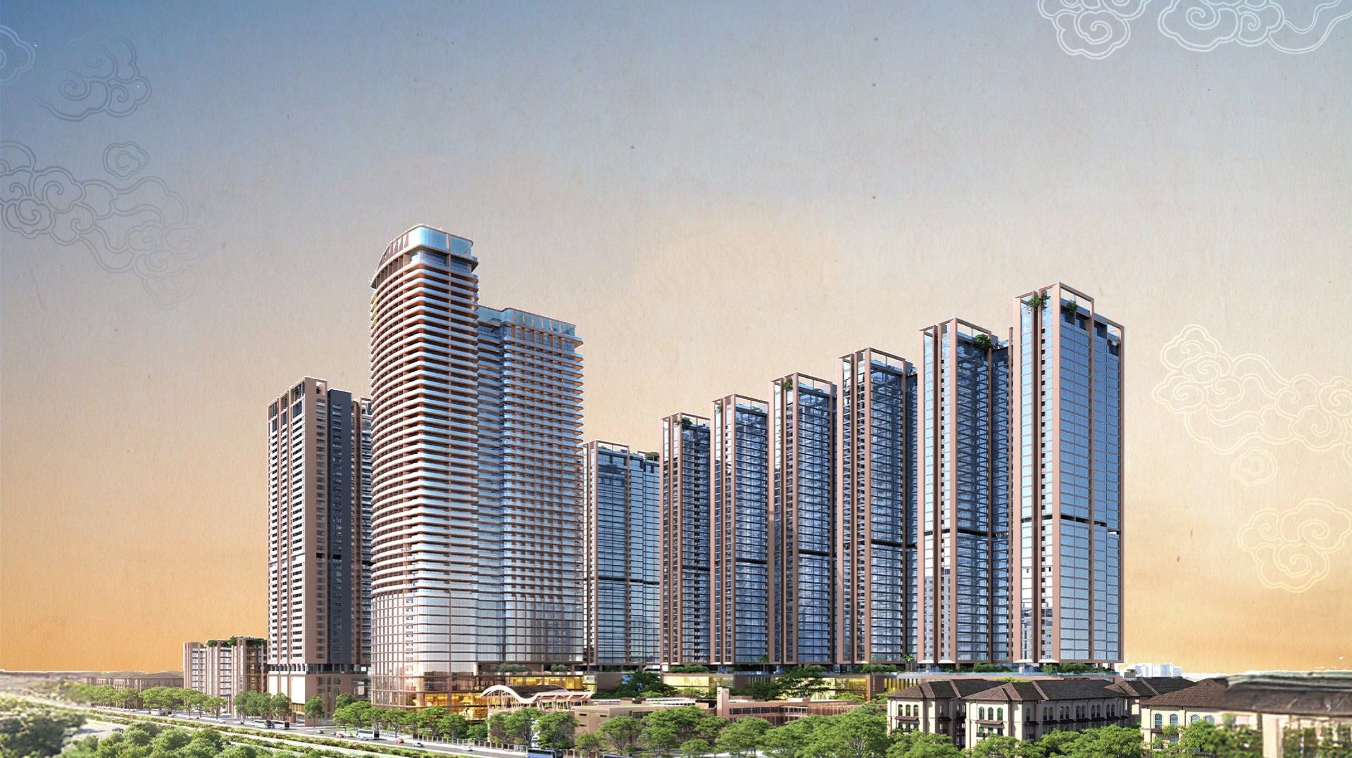 Phối cảnh dự án Sunshine Legend City