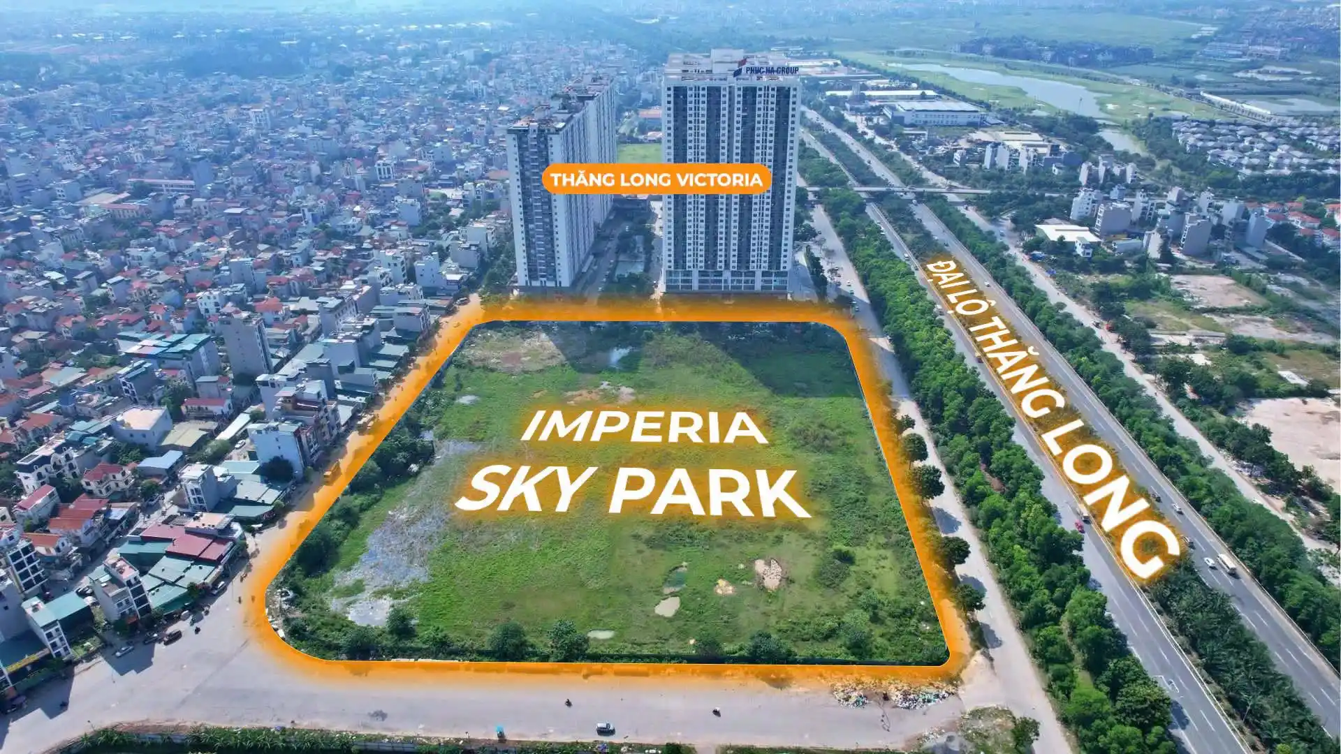 Vị trí đắc địa của Imperia Sky Park