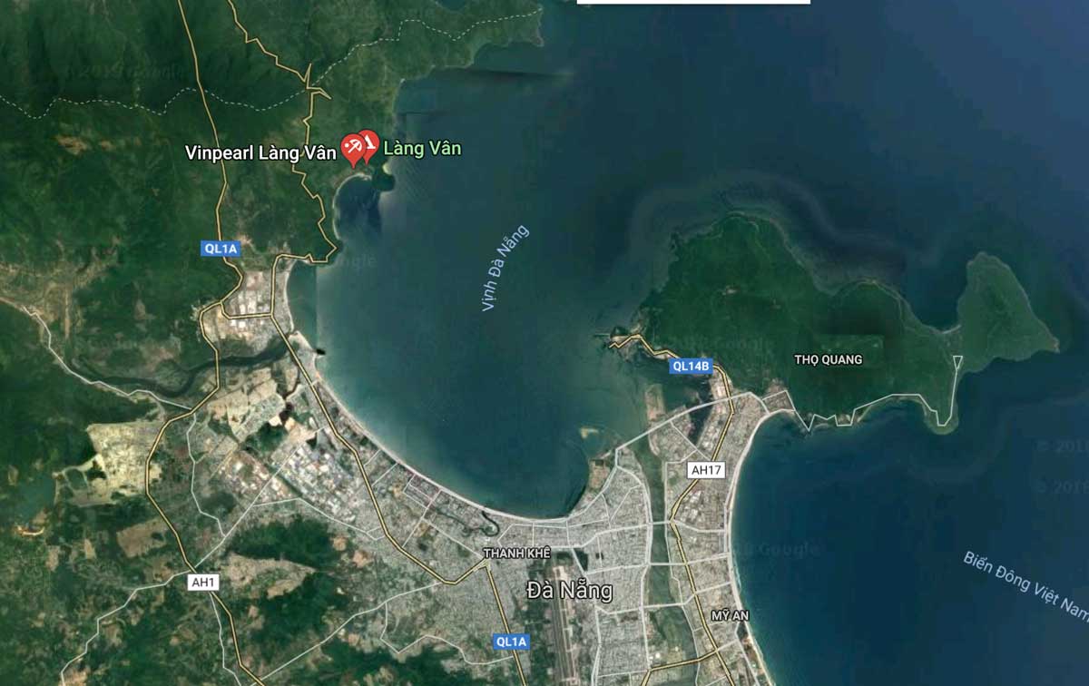 Vị trí đắc địa của dự án Vinhomes Haivan Bay