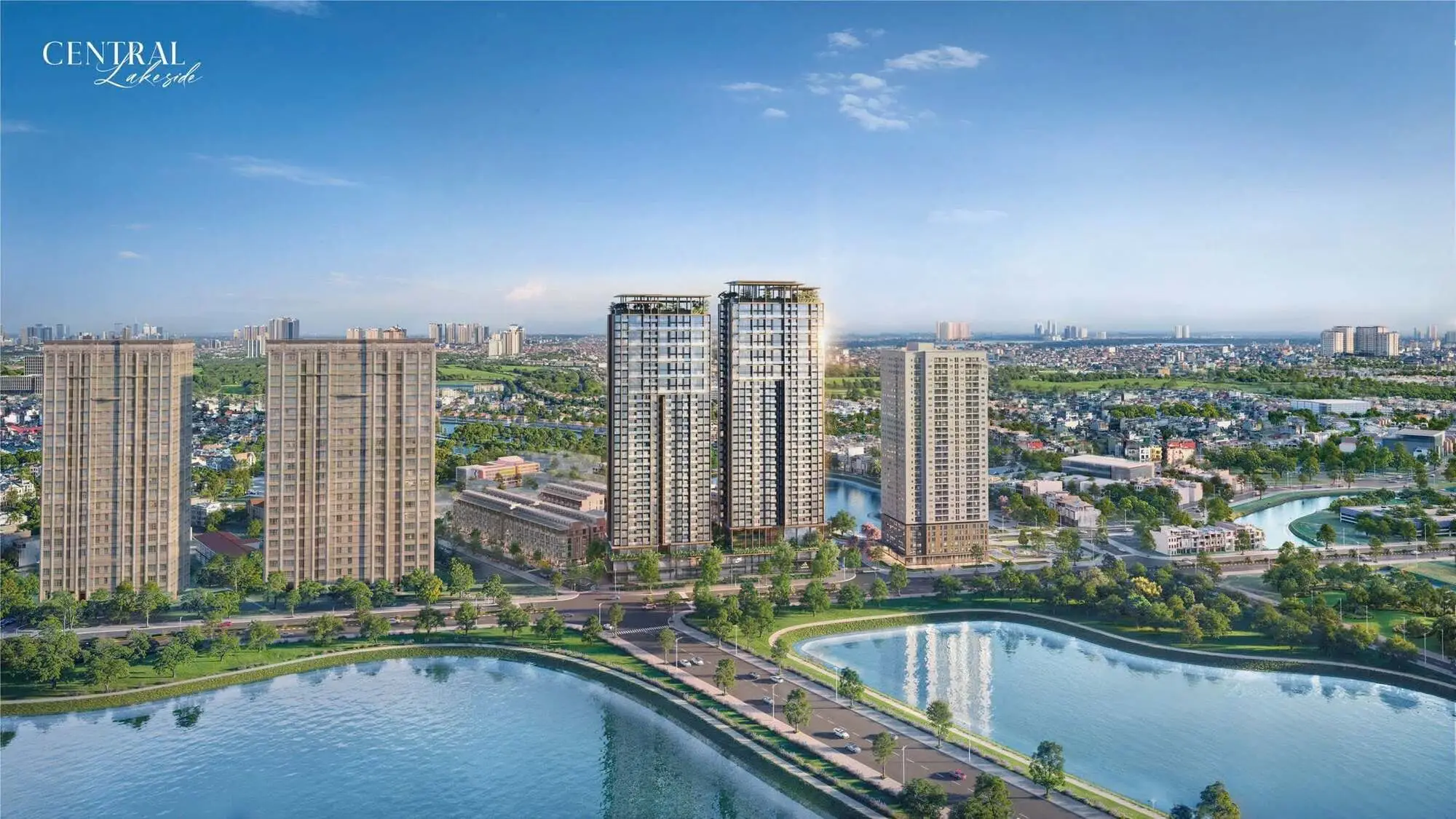 Phối cảnh dự án Central Lakeside